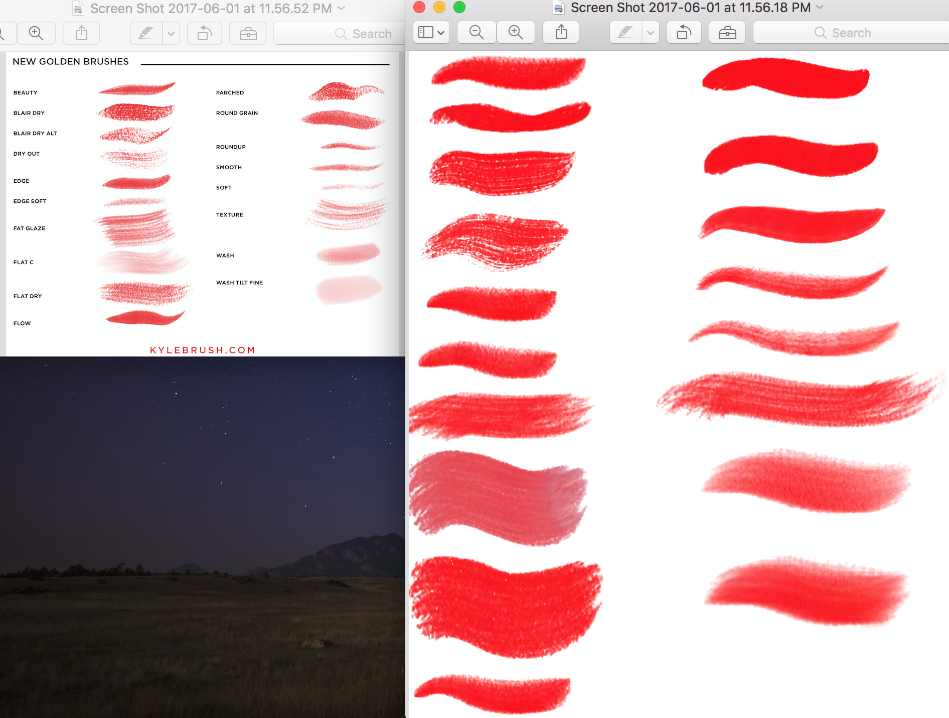 brushes not appearing on canvas as they Adobe Community
